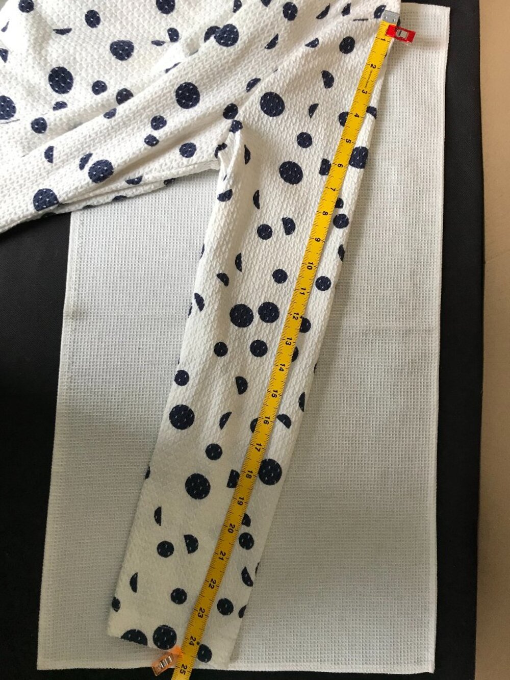 Michael Kors Creamy White Knit Dress w Polka Dots, Damaged Label, Size XL - Picture 6 of 11